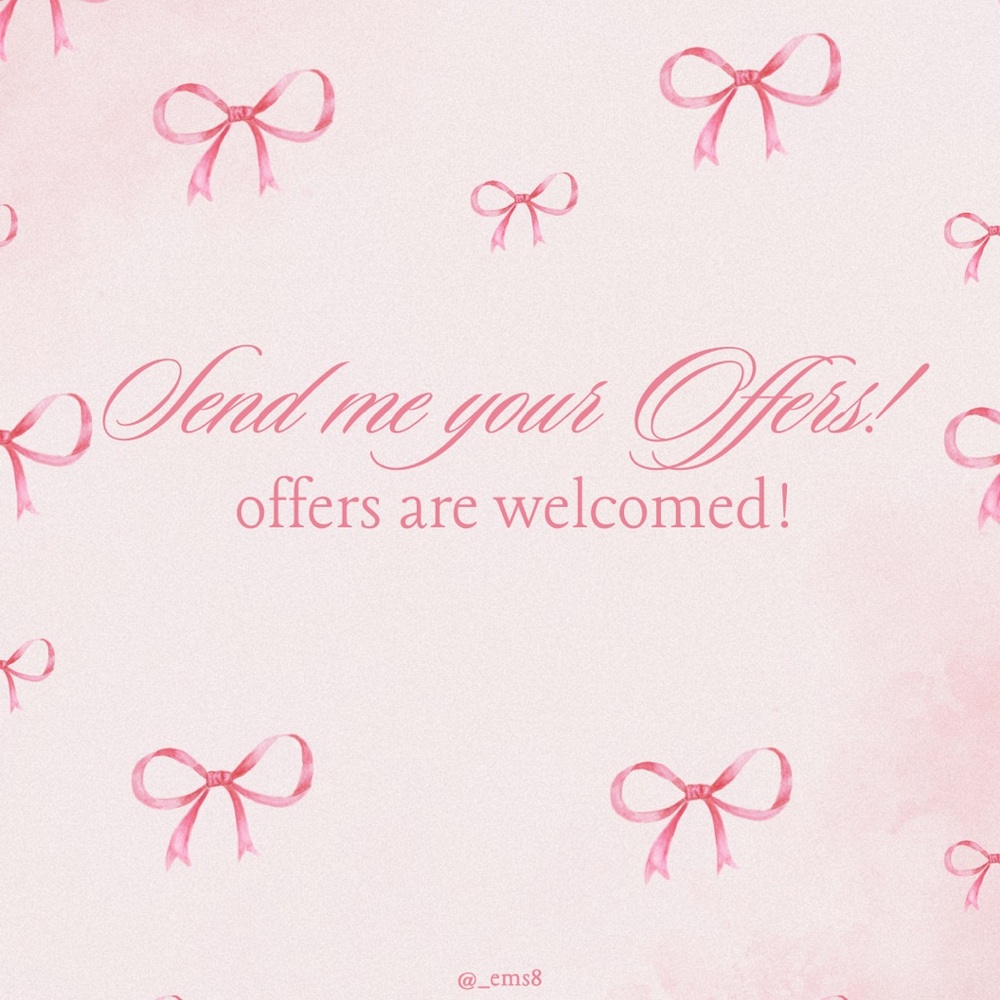 Send over your offers!